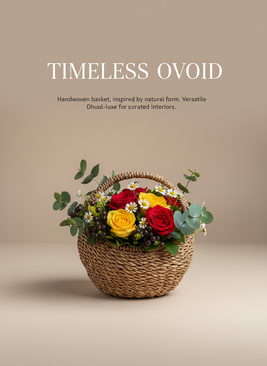 Handcrafted Woven Basket